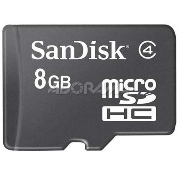 Micro SD 8 GB Memory Card With Adapter
