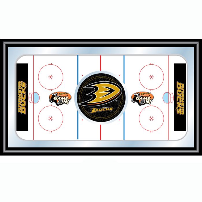 NHL Anaheim Ducks Framed Hockey Rink Mirror