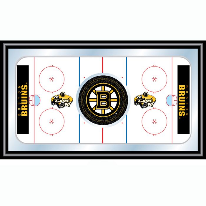 Trademark NHL Boston Bruins Framed Hockey Rink Mirror at Kmart.com