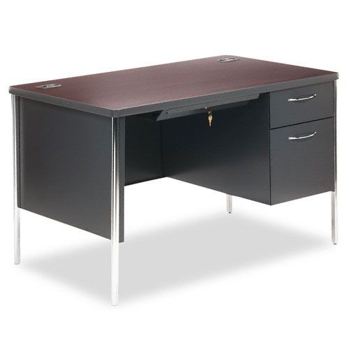 HON Mentor Series Single Pedestal Desk