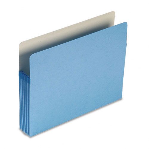 5 1/4" Expansion Tab File Pocket, Letter, Blue