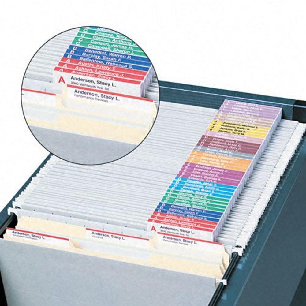 Viewables Hanging Folder Color Labeling System