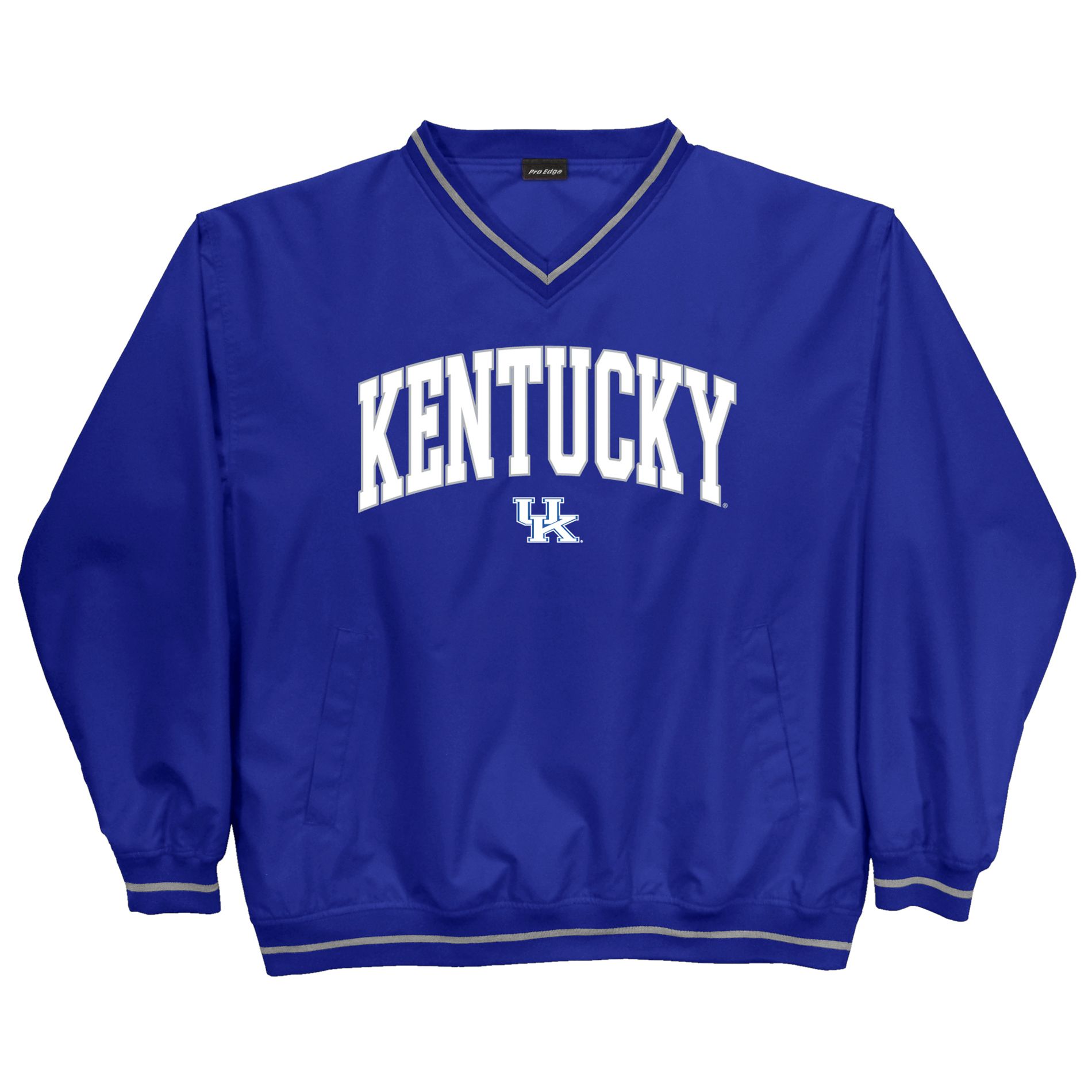 NCAA Men's Kentucky Pro Edge Collegiate Coaches V-Neck Windshirt at mygofer.com