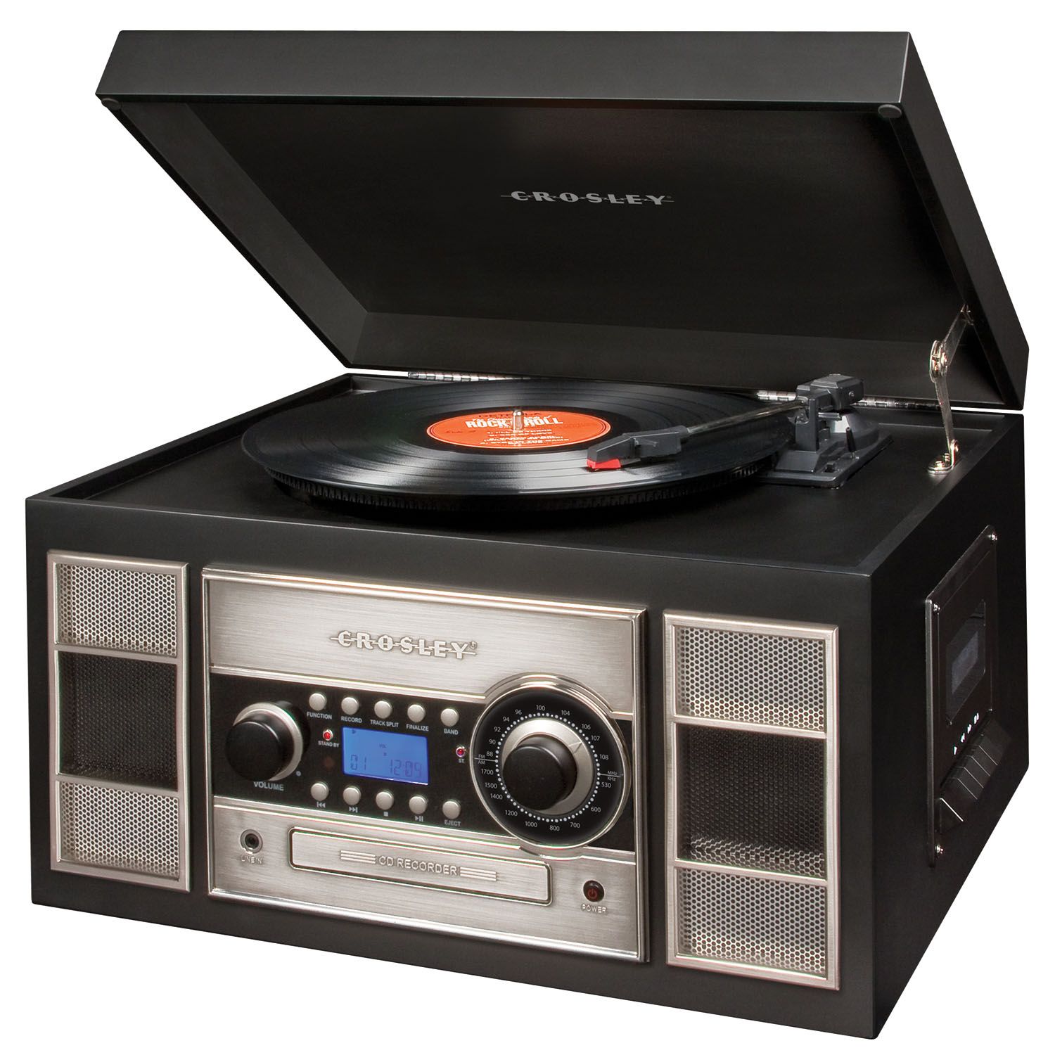 Crosley Radio Memory Master II CD & Cassette Recorder - Black at Sears.com