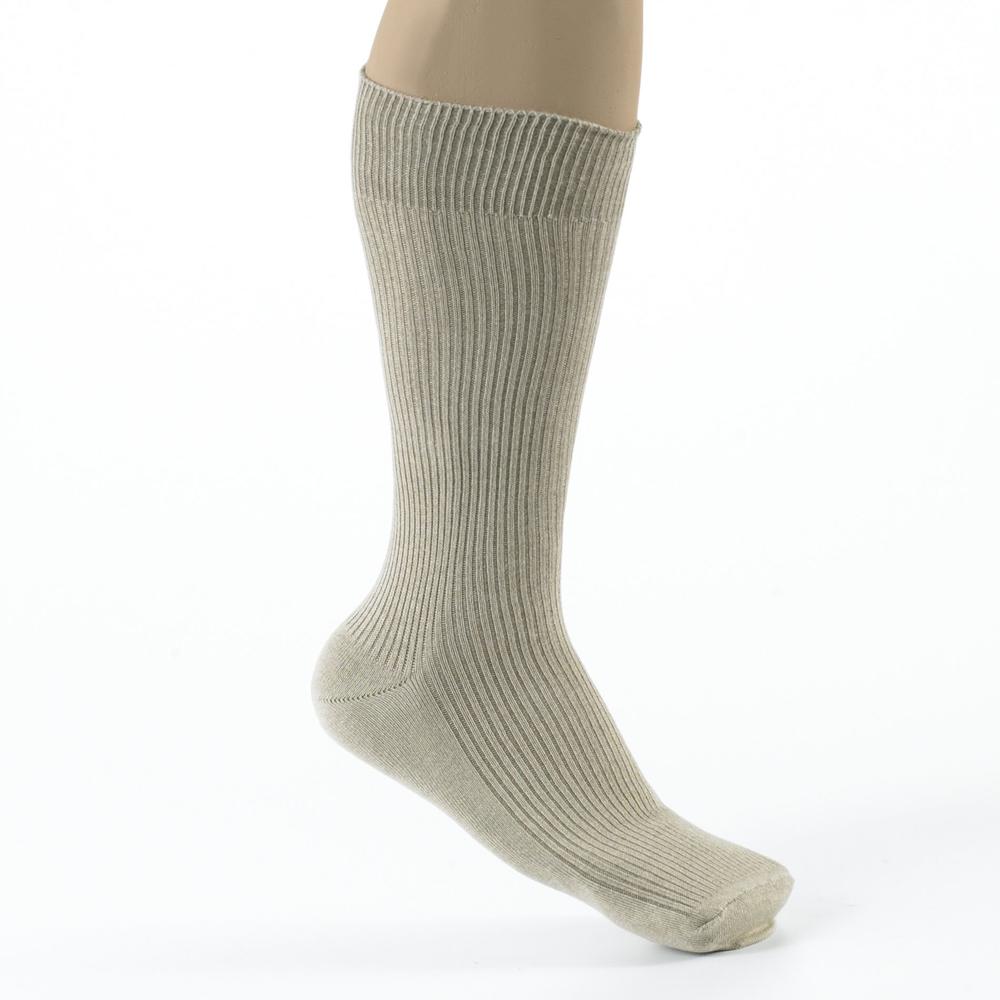 Pima Cotton Rib Socks (3 Pack)