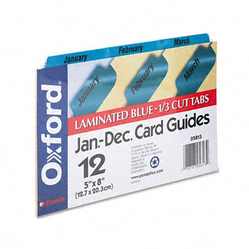 Oxford Manila Index Card Guides with Laminated Tabs at Kmart.com