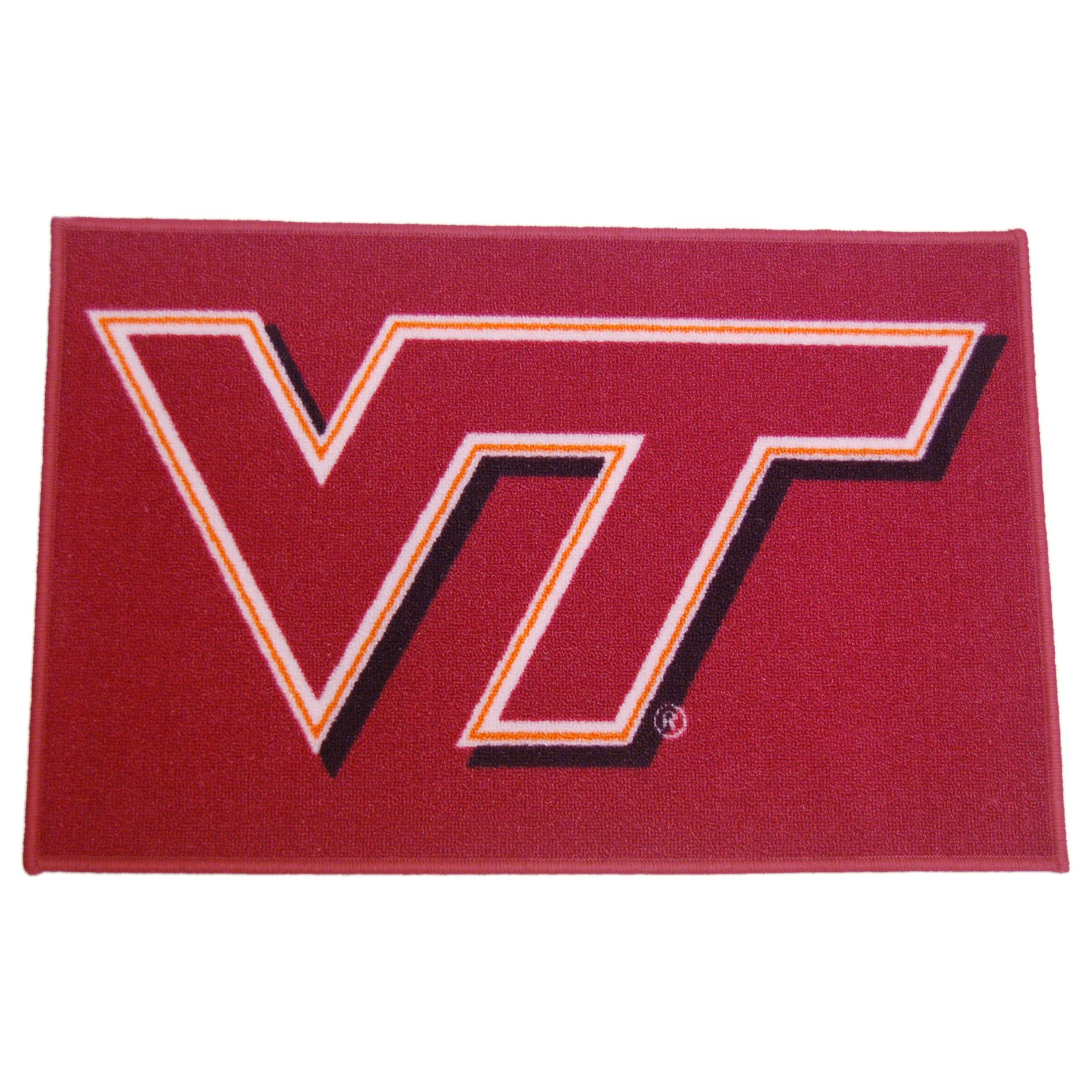NCAA Virginia Tech Rug Non-Slip Backing at mygofer.com