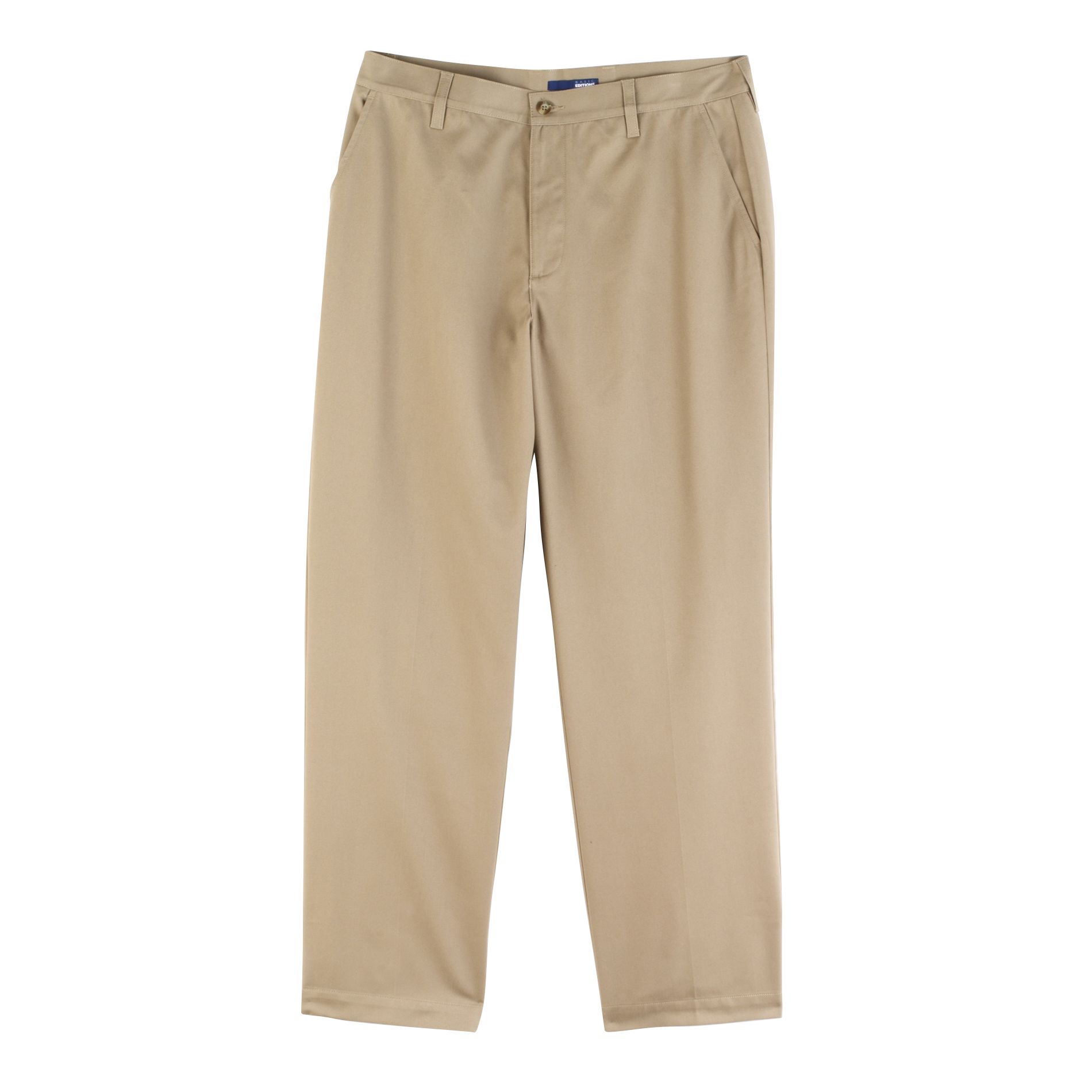 Basic Editions Men's Wrinkle Resistant Flat Front Classic Fit Pants at Kmart.com