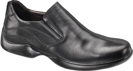 Aetrex&nbsp; Men's Gramercy Center Stitch Slip-on - Black