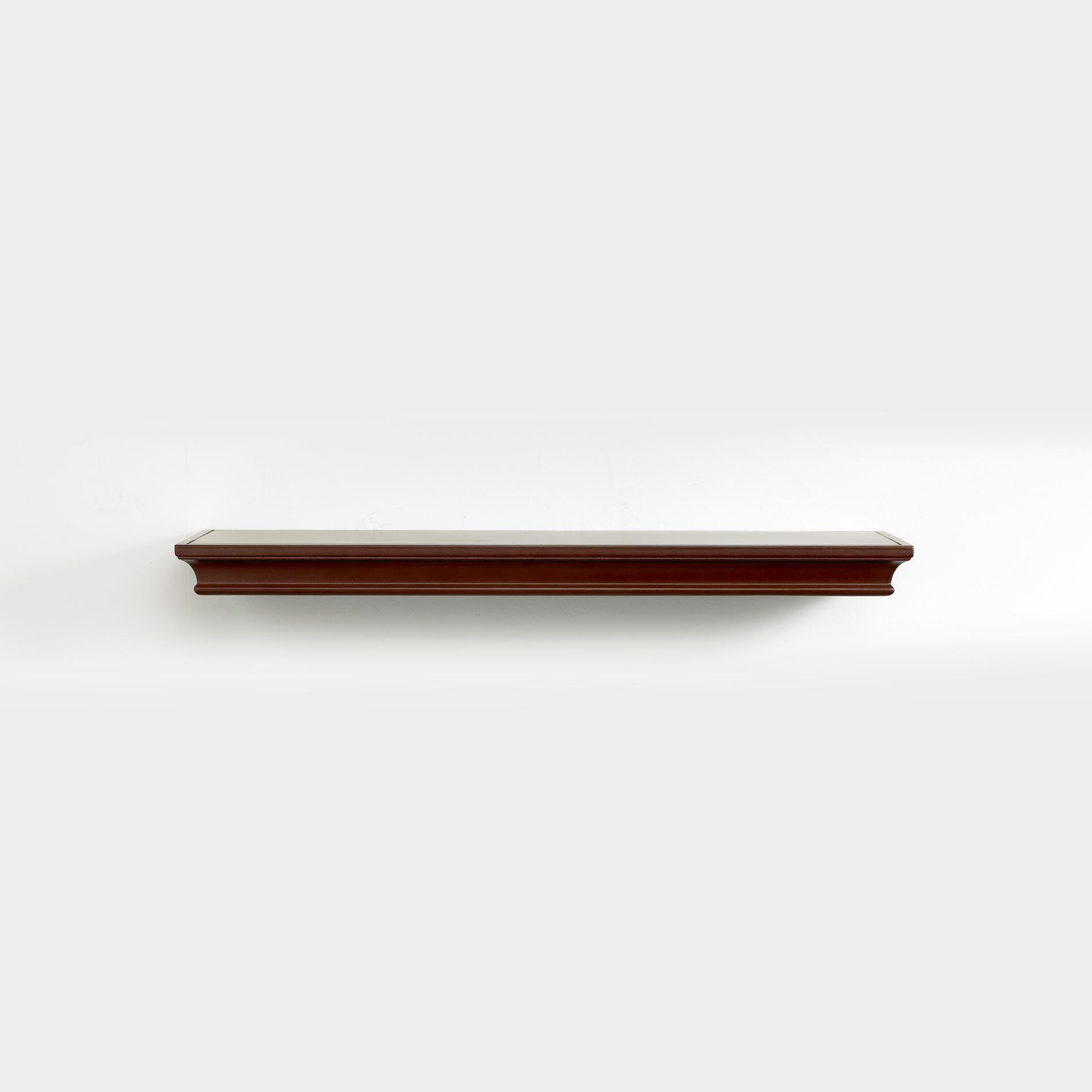 InPlace 24" Kingston Bracktless Shelf - Mahogany at Kmart.com