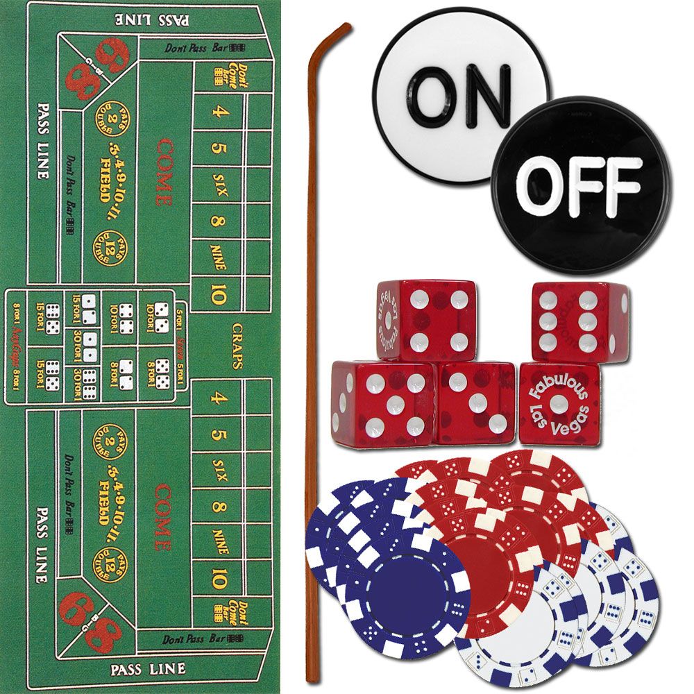 Trademark Poker Craps Set - All the pieces to play NOW! at Kmart.com