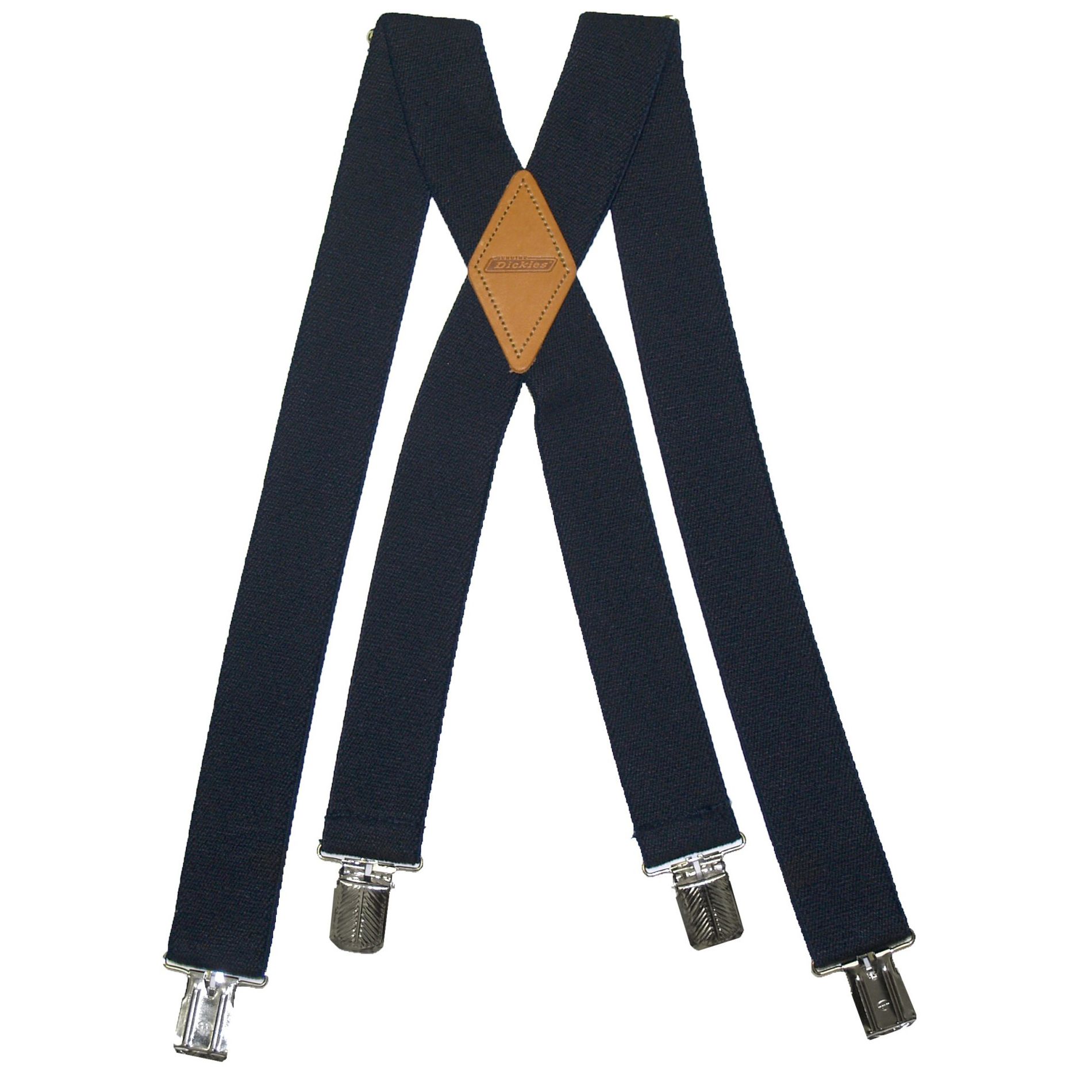 Dickies Men's Metal Clip With Logo Navy Work Suspender Shop Your Way
