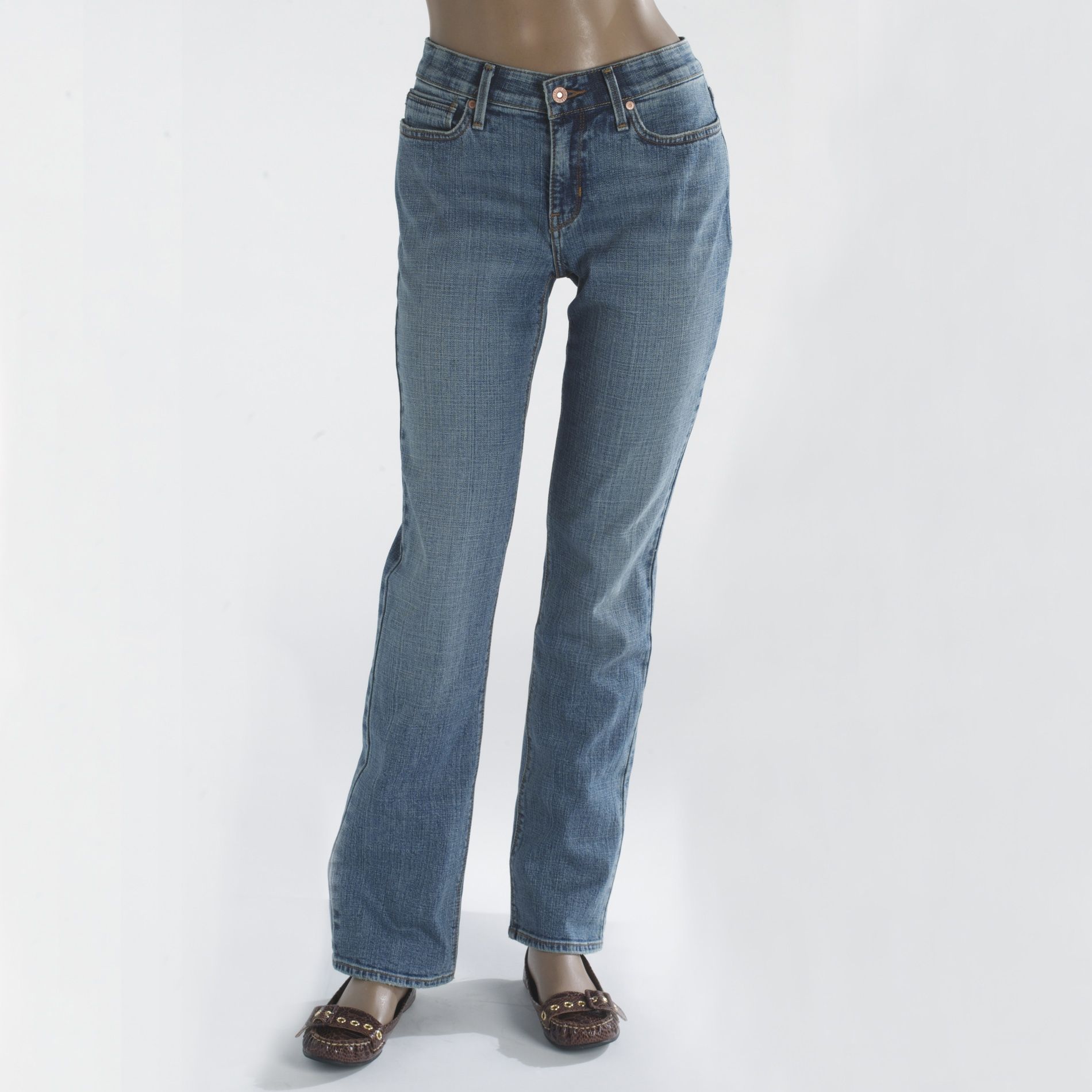 Levi's® 525™ Perfect Waist Straight Fit Denim Blue Jeans For Women at Sears.com