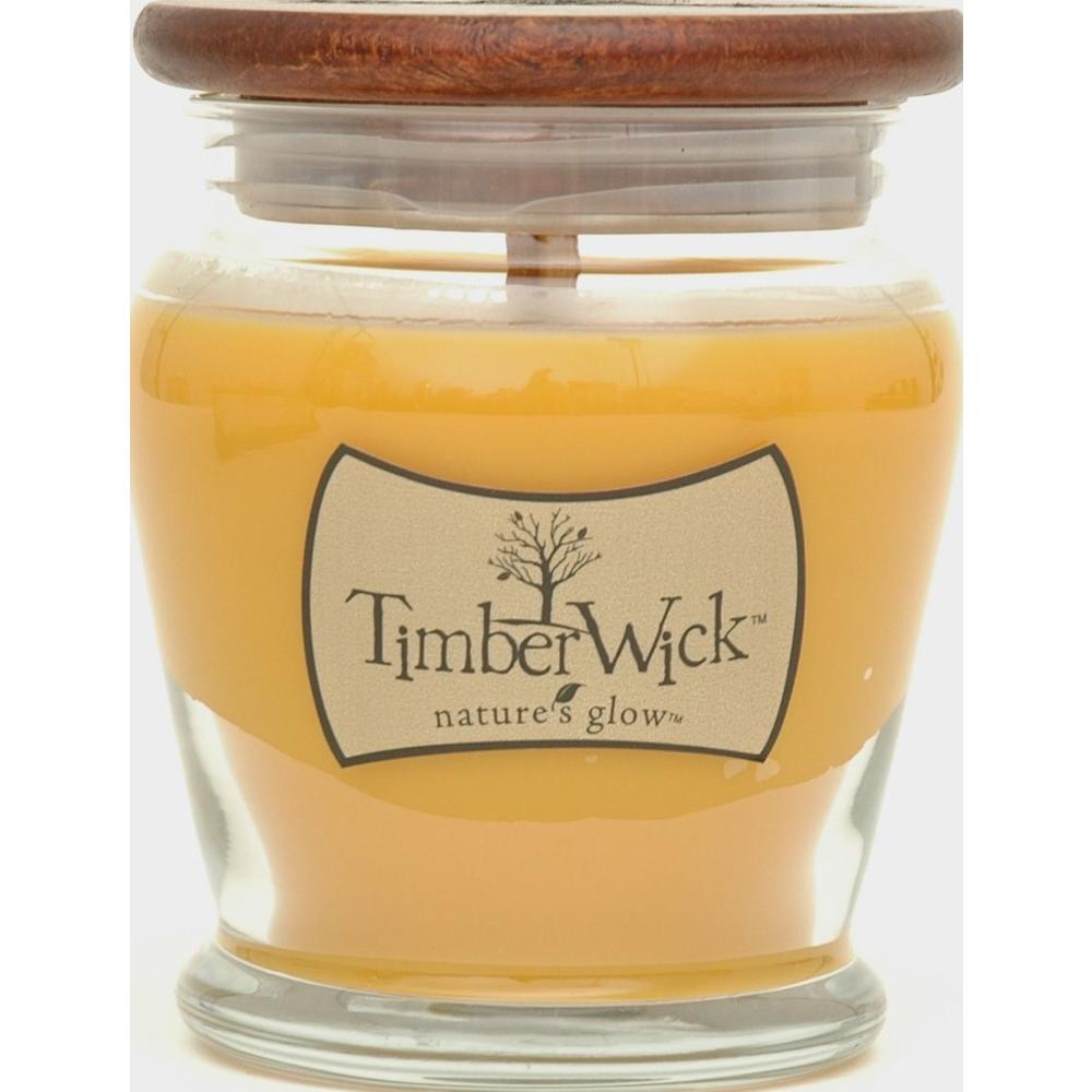 TimberWick Nature&#39;s Glow Scented Soy Candle - Toffee Pecan
