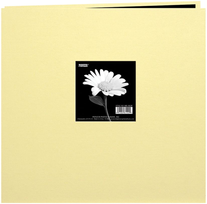 Pioneer Cloth Cover Postbound Album With Window 8"X8" at Kmart.com