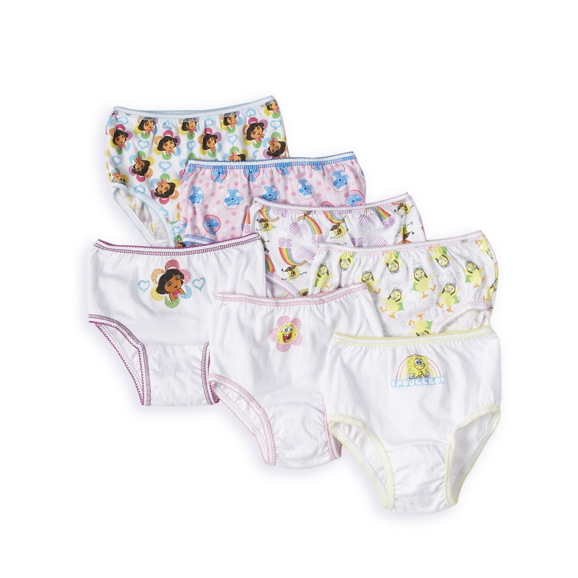 Nickelodeon Toddler Girl's Nick, Jr. 7-Pack Brief at Kmart.com
