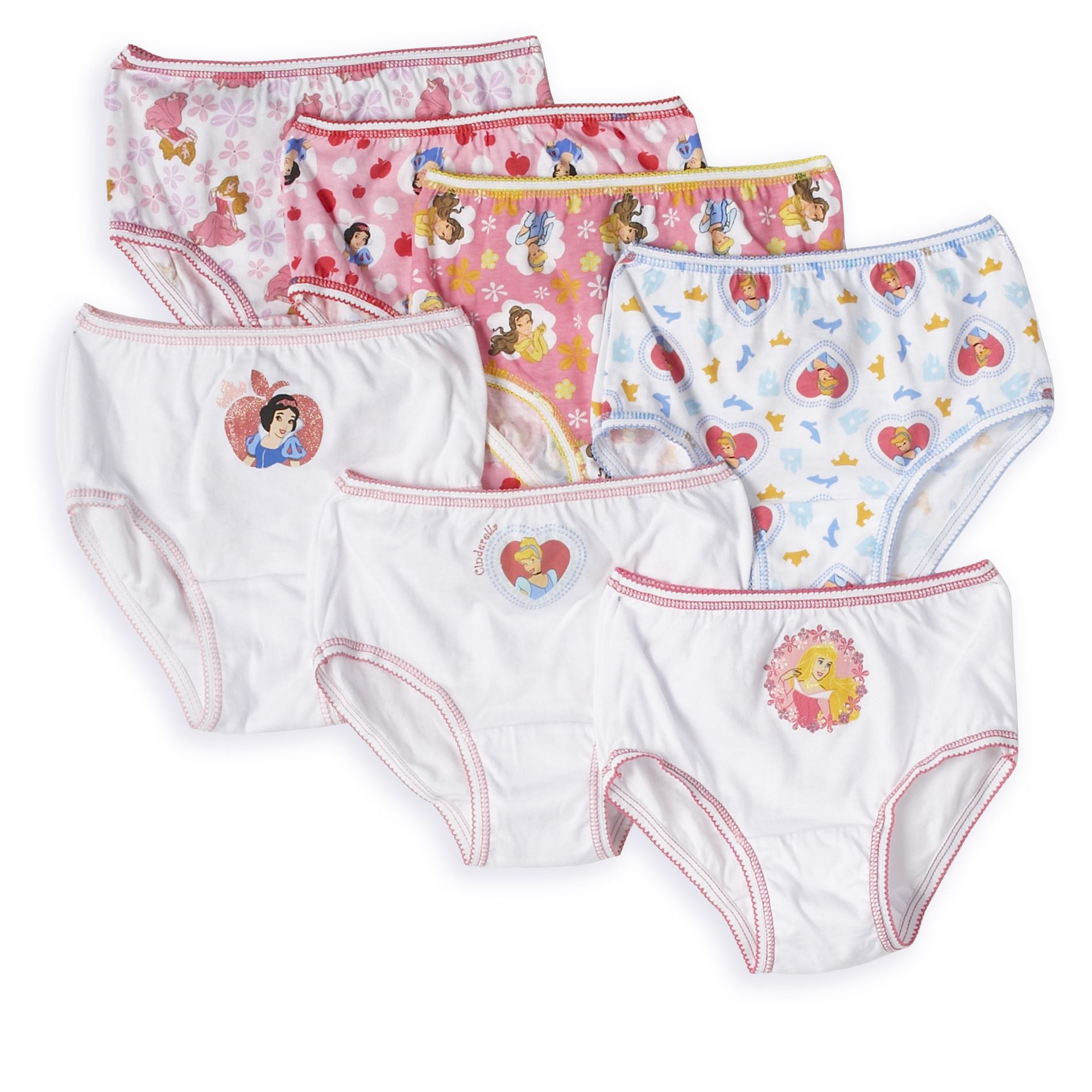 Disney Toddler Girl's Princess 7-Pack brief at Kmart.com