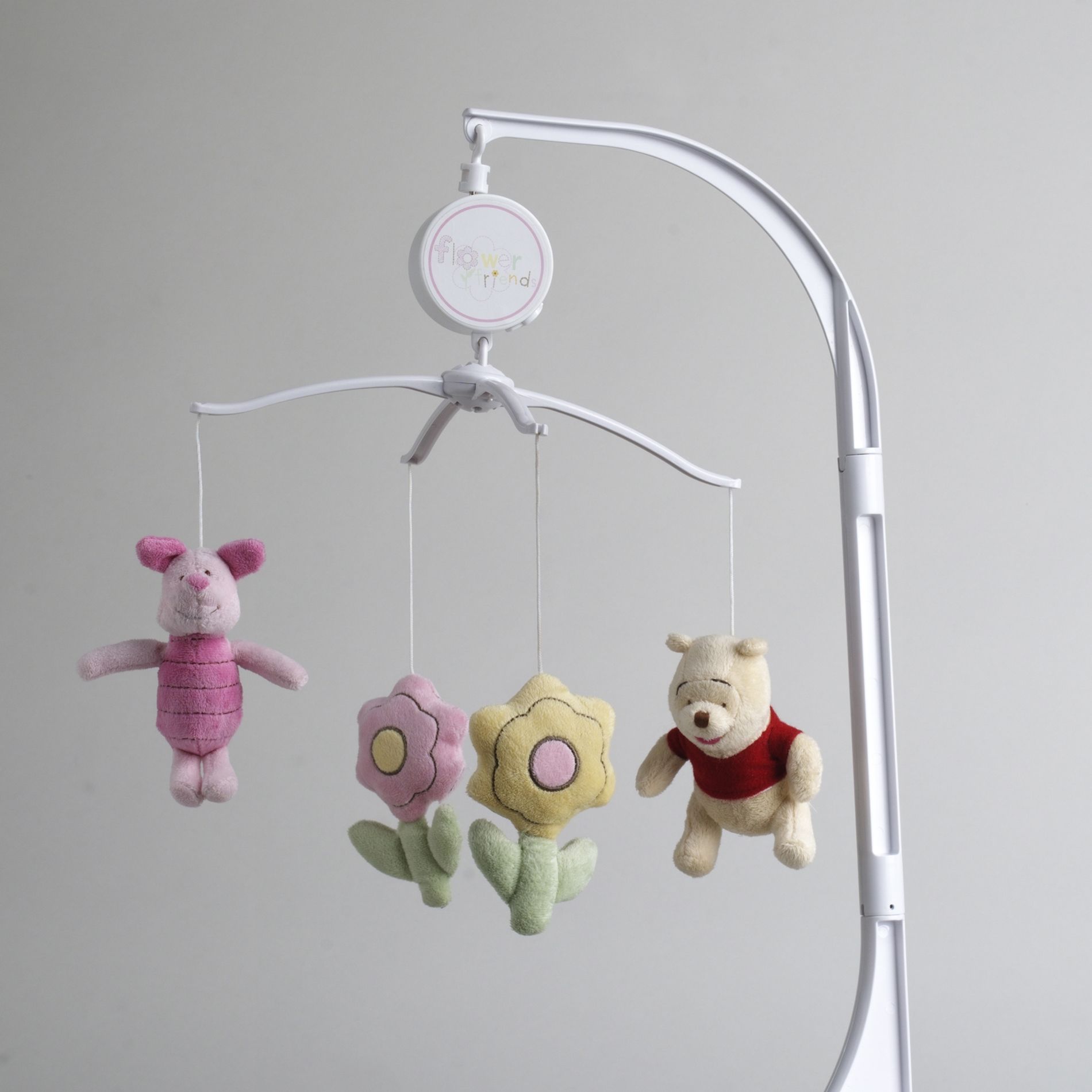 Winnie the Pooh 4-Piece Flower Friends Musical Mobile at mygofer.com