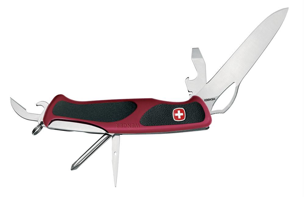 Wenger Pocket knife, RangerGrip 60 Red and Black Swiss Army at Sears.com