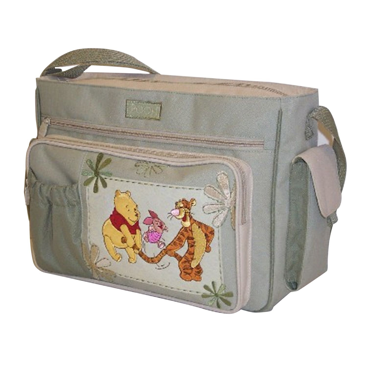 Disney Winnie The Pooh Postcard Large Diaper Bag