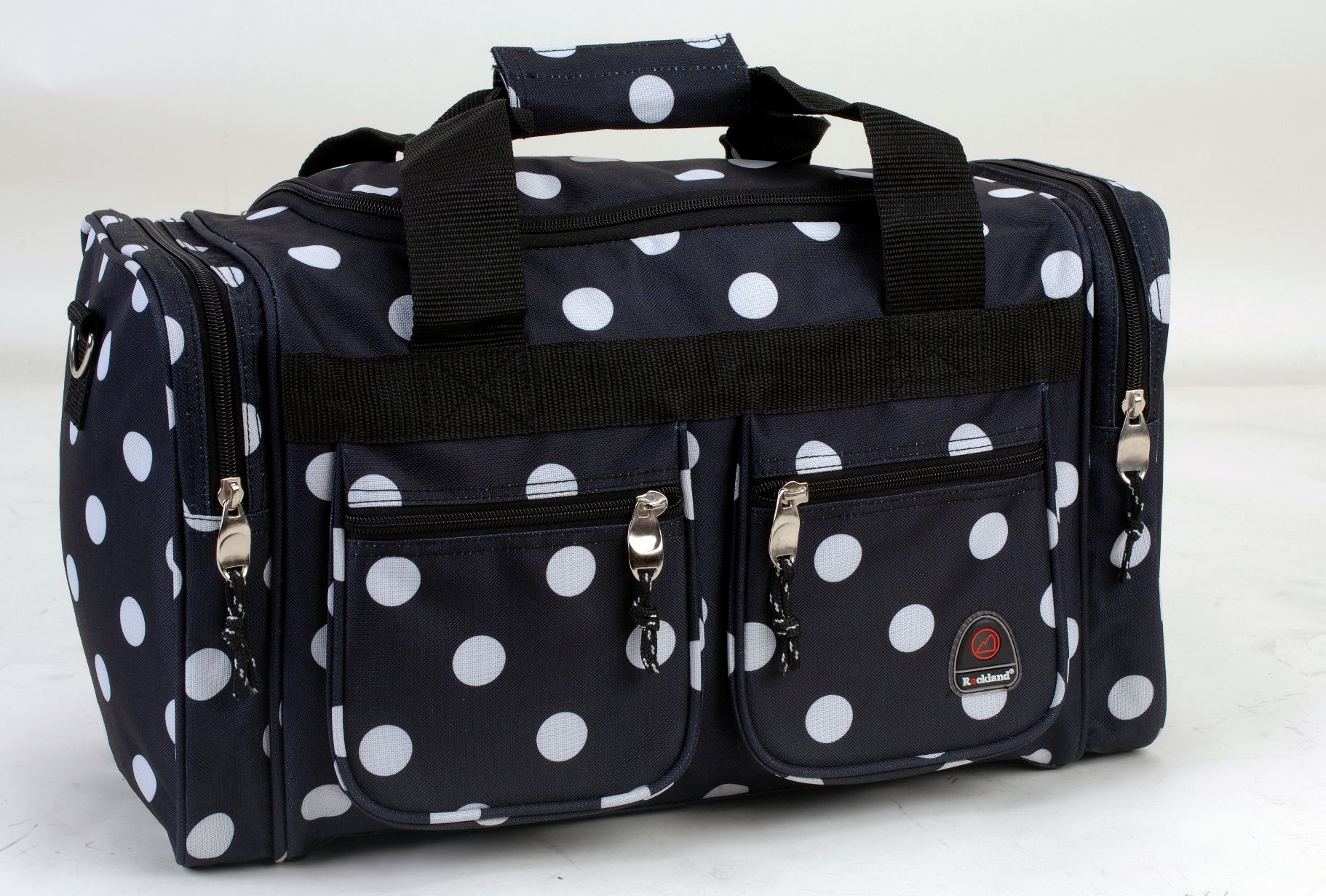 Rockland Fox Luggage 19inch Tote Bag, Black Dots - Home - Luggage & Travel Gear - Carry-on ...