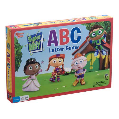 UNIVERSITY GAMES&nbsp; Super WHY ABC Letter Game