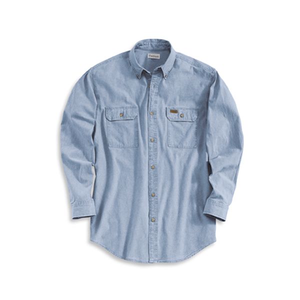 Carhartt Men&lsquo;s Long-Sleeve Chambray Shirt at Sears.com