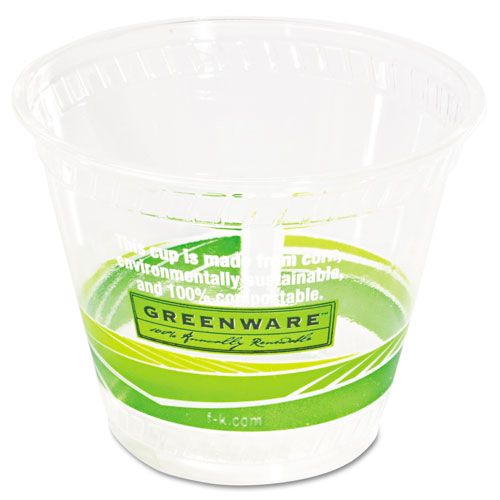 PLAWare Printed Fields Cold Cups 50/Pk.