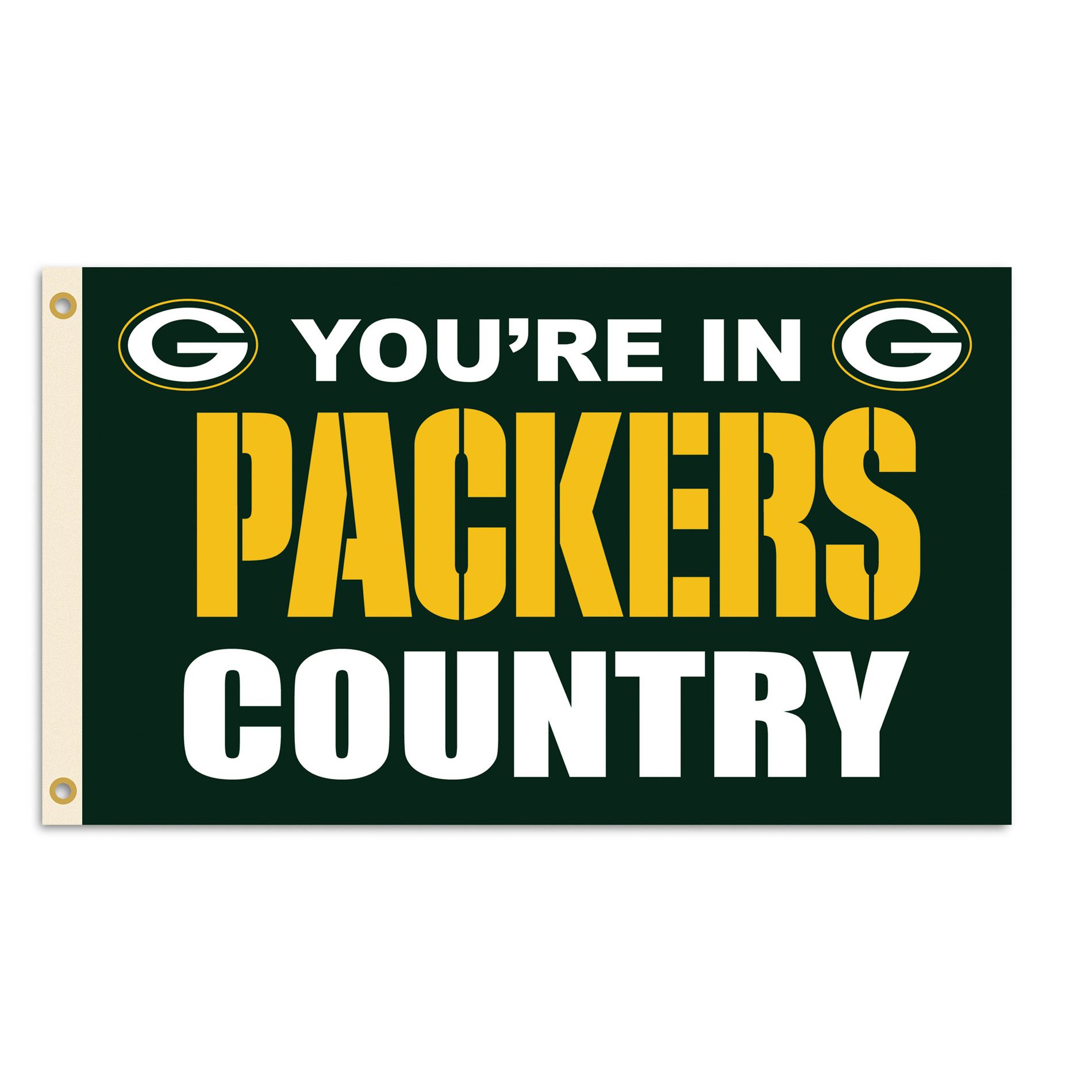 Fremont Die Green Bay Packers 3' x 5' Flag - In Country at Kmart.com