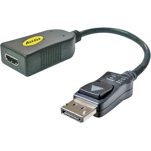 Accell 10" UltraAV® DisplayPort to HDMI-A Adapter Cable  - B086B-001B at Sears.com