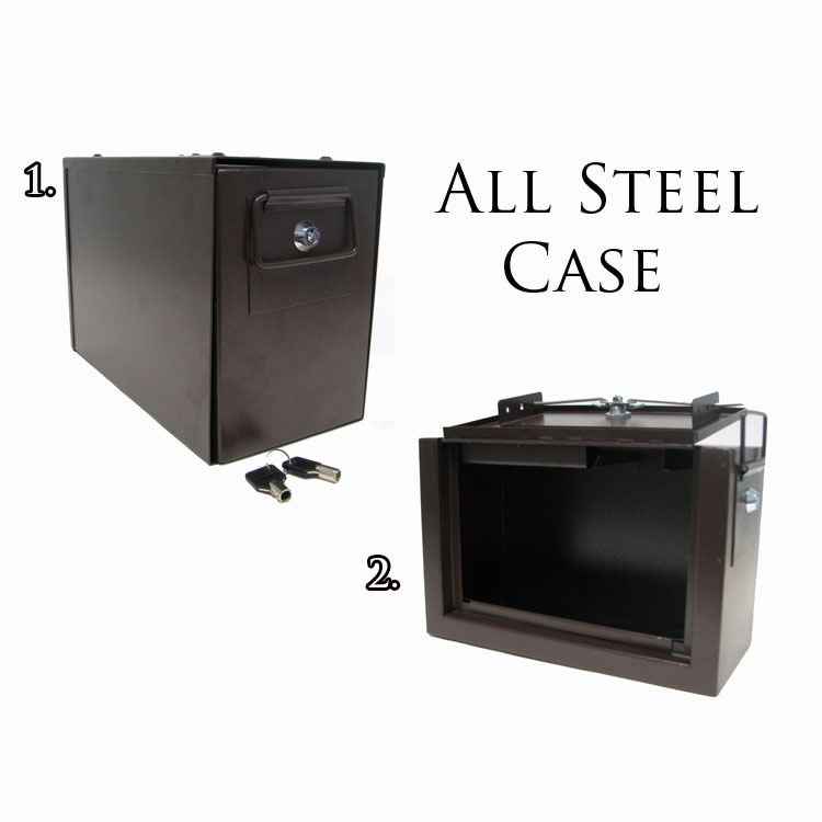 Trademark Poker Slimline Drop Box with Mounting Shield includes Locks at mygofer.com