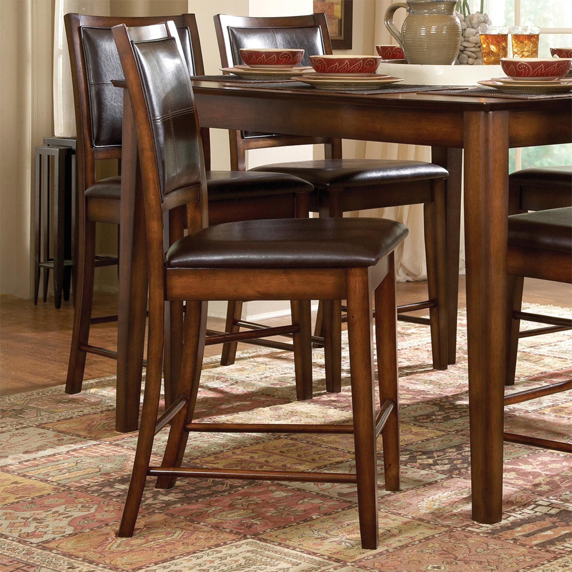 Oxford Creek 24 in. H Stools in Rustic Oak (set of 2) - Furniture ...
