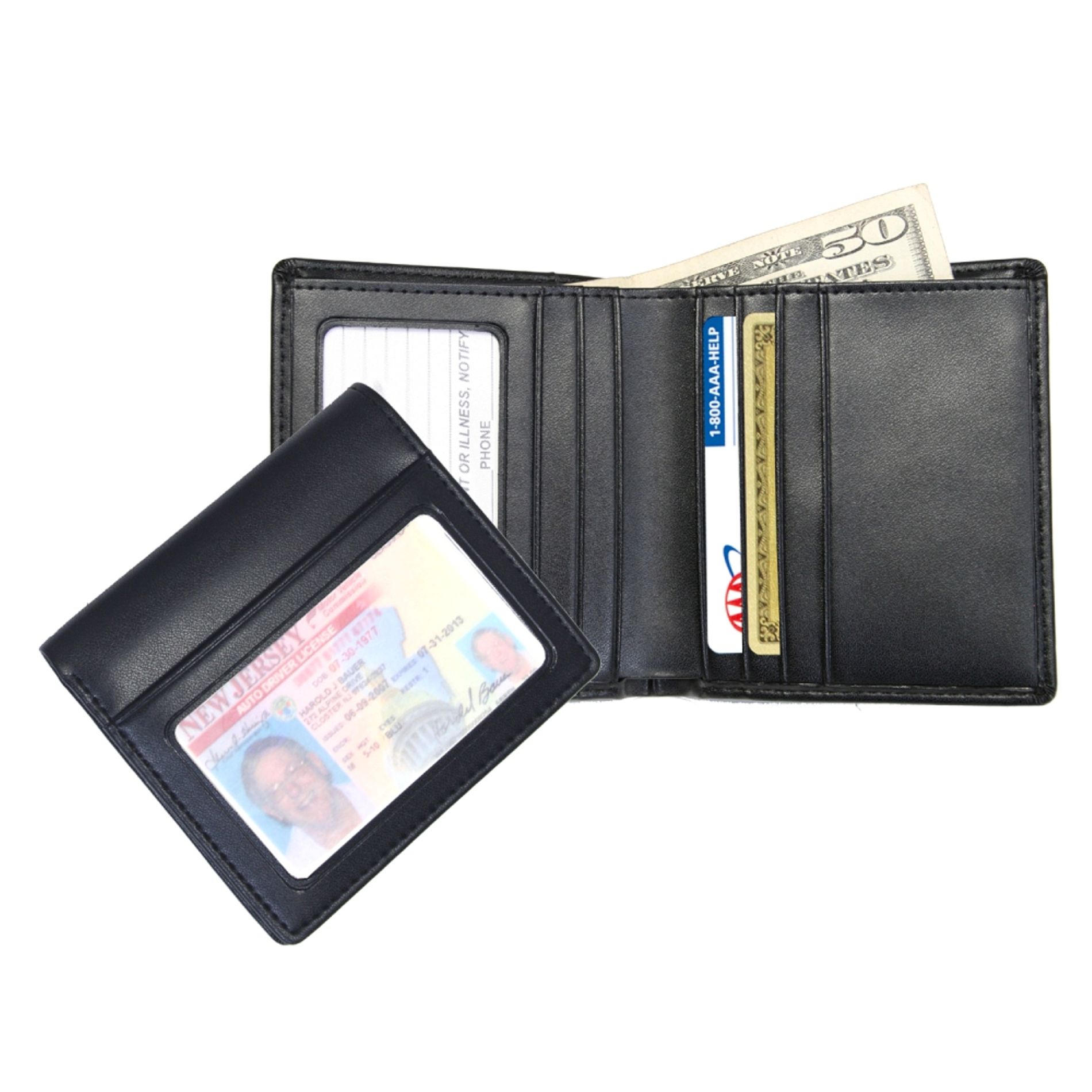 Royce Leather Men's Double ID Bi-Fold Wallet at Kmart.com