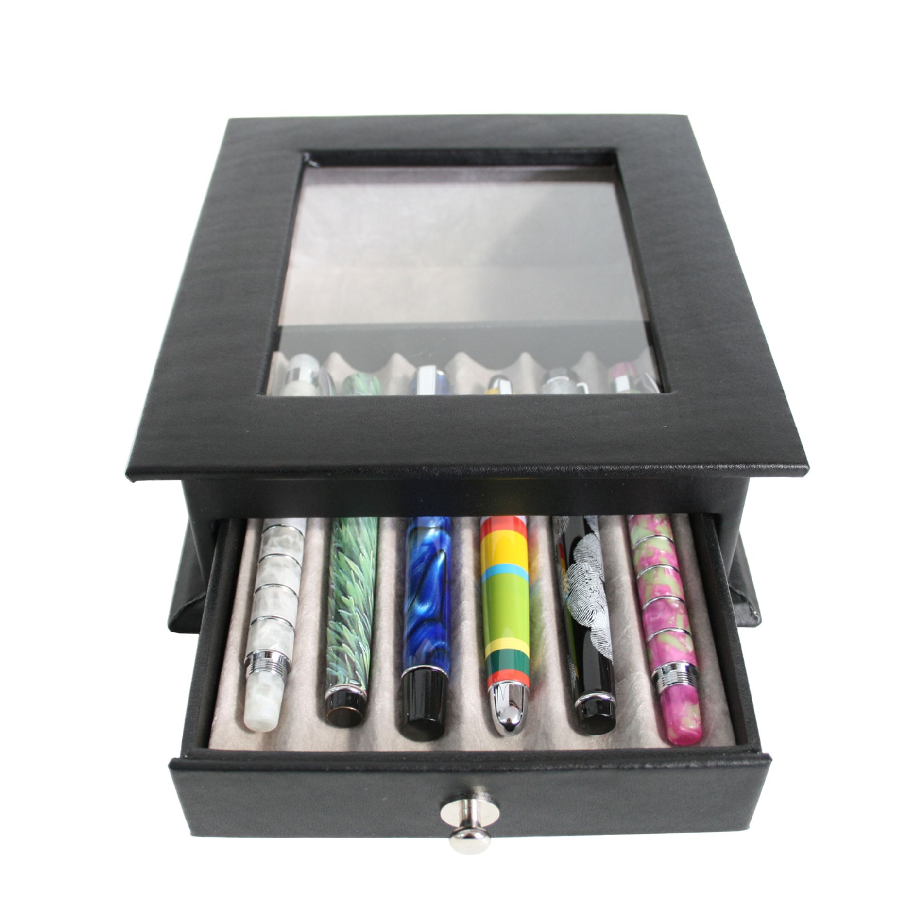 Royce Leather 6 Pen Display Case at Sears.com