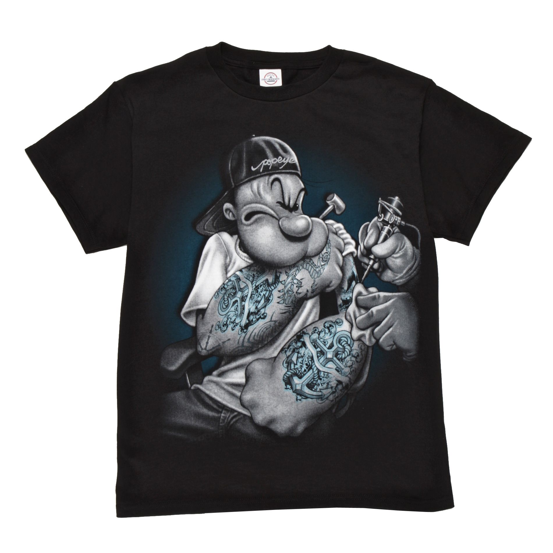 Men s Popeye Ink Screen Tee