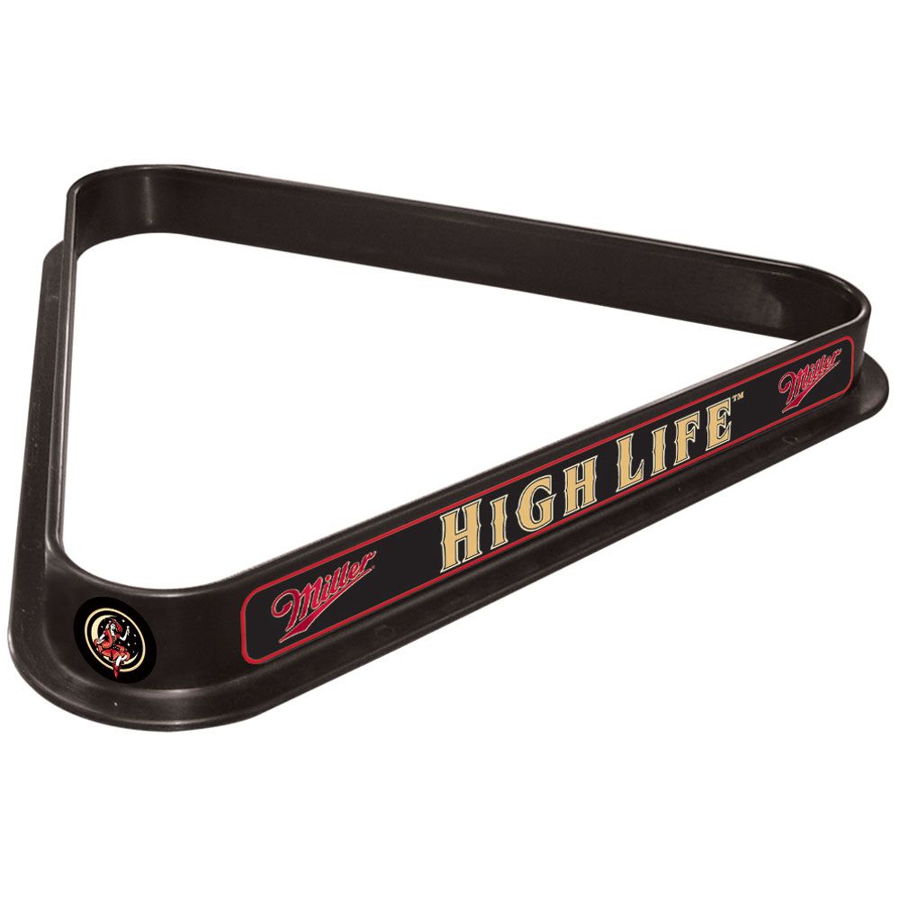 Trademark Miller High Life Girl in the Moon Billiard Triangle Rack at Kmart.com