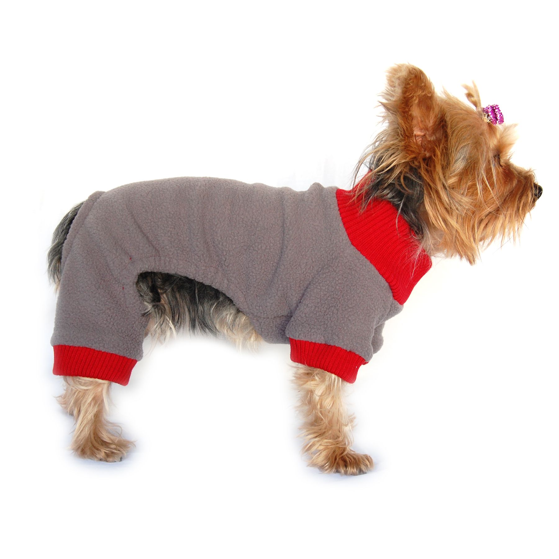 Anima Fleece Pajamas-Grey-XS at Kmart.com