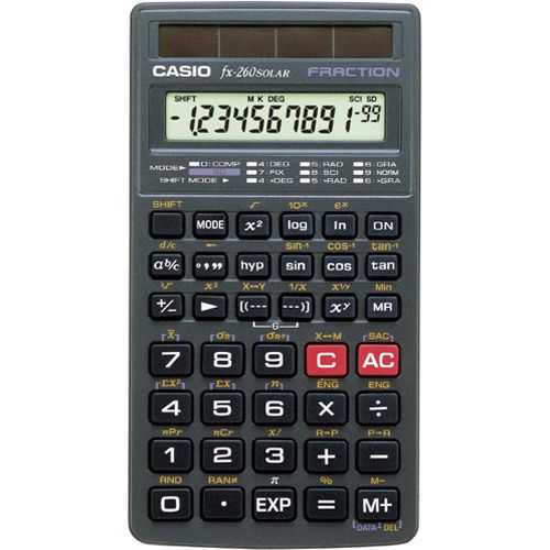 Casio FX260 Solar Scientific Calculator at Kmart.com