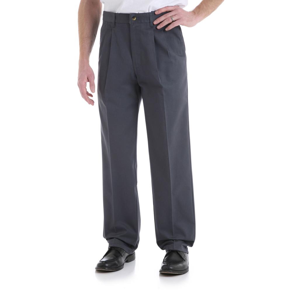 Men's Perfect Fit Pleat Front Casual Pant