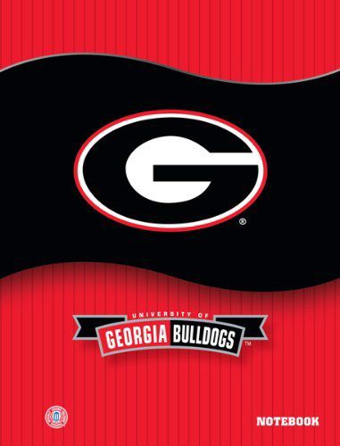 University of Georgia Bulldogs Spiral Bound Notebook