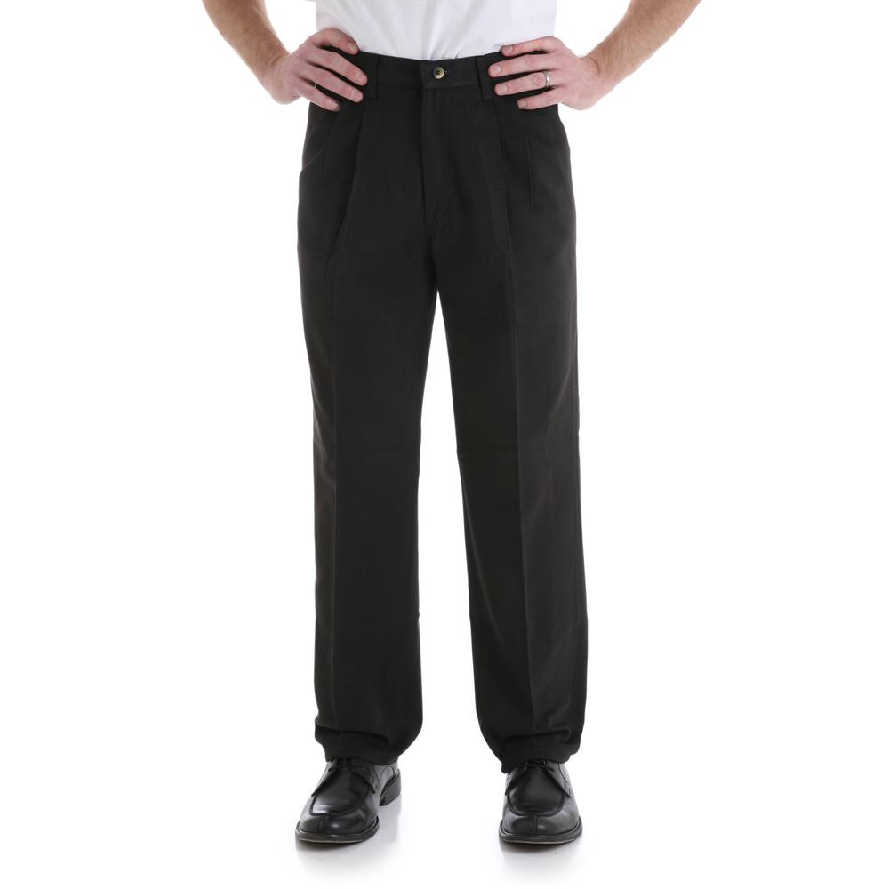 Men's Big & Tall Casual Fit Pleated Pant