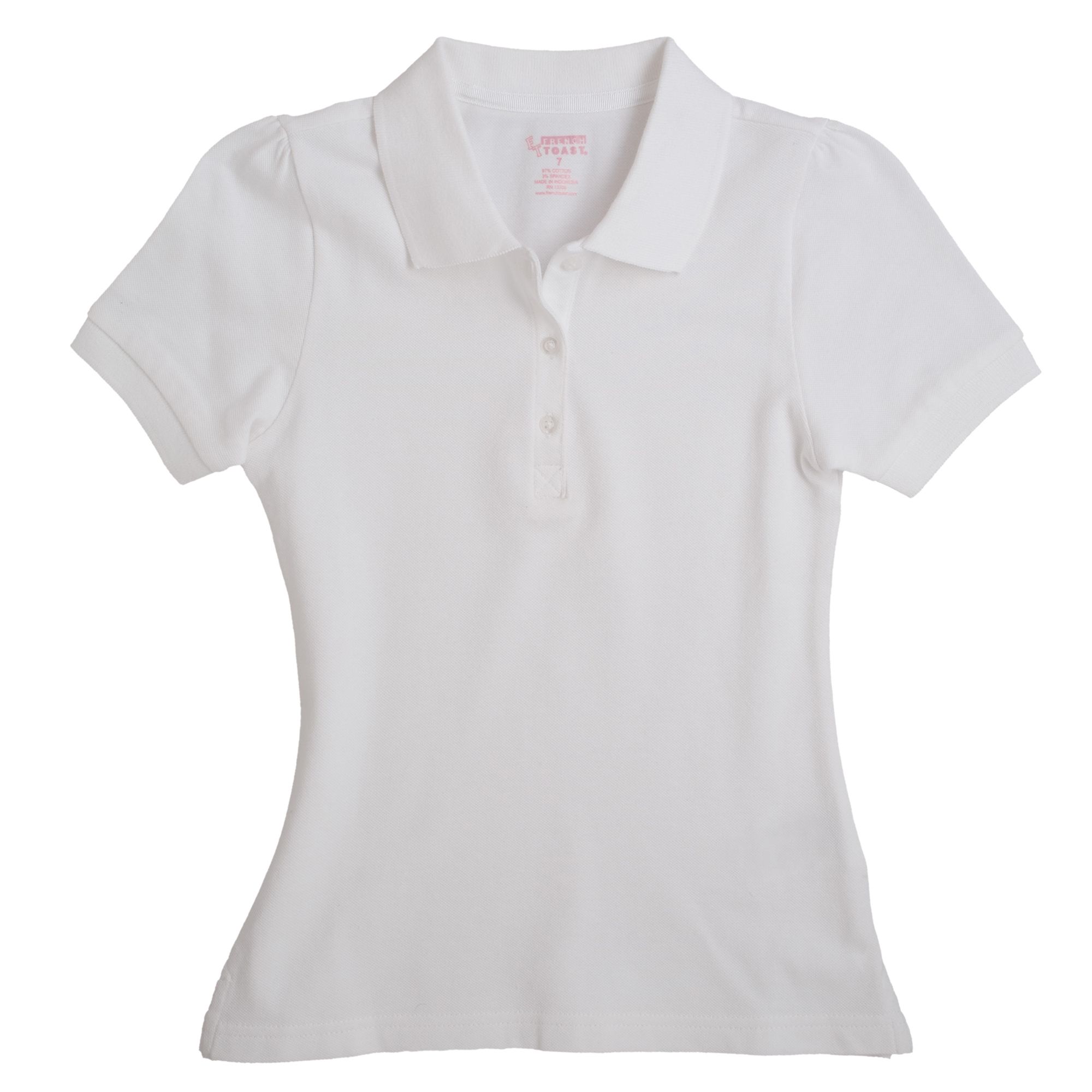 @ School by French Toast Girl's Short Sleeve Stretch Pique Polo at Kmart.com