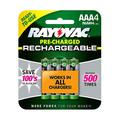 4 Pk AAA Rechargeable Batteries