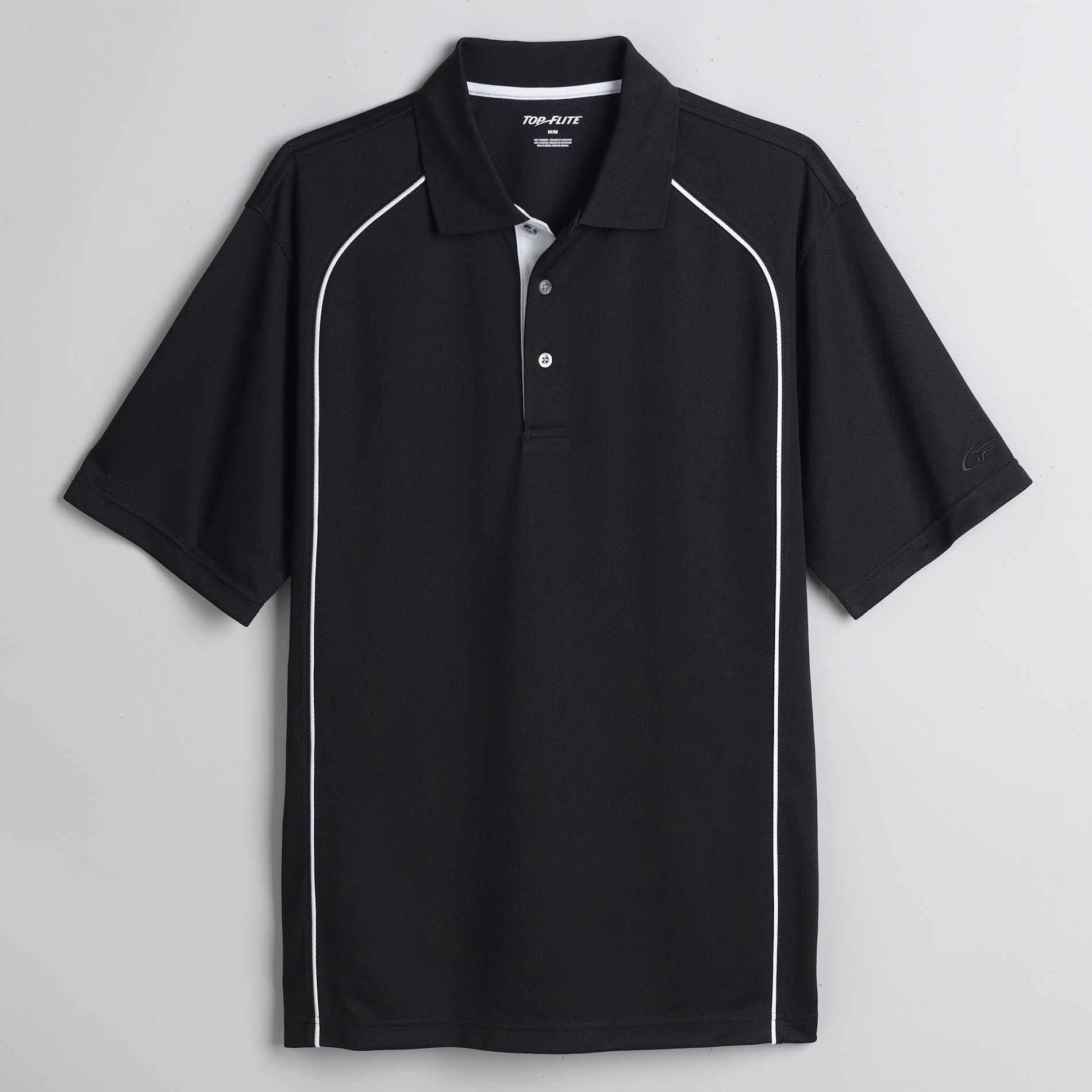 Top-Flite Men's Short Sleeve Piped Polo at Sears.com