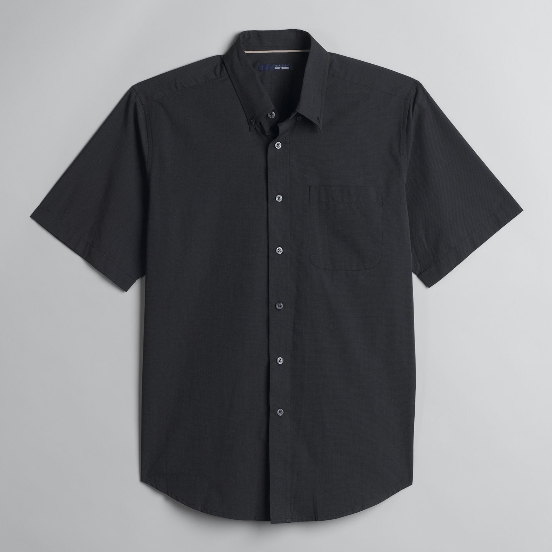Basic Editions Men's Short Sleeve Easy Care Shirt at mygofer.com