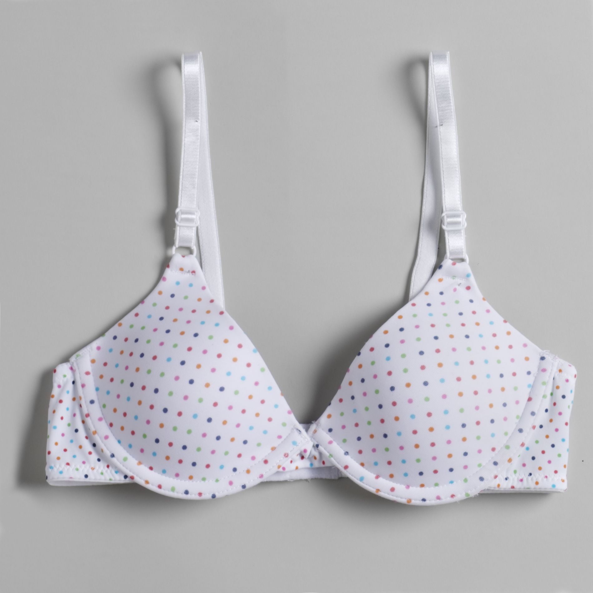 Maidenform Girl's One Fab Fit Underwire Bra - White Dots at Sears.com