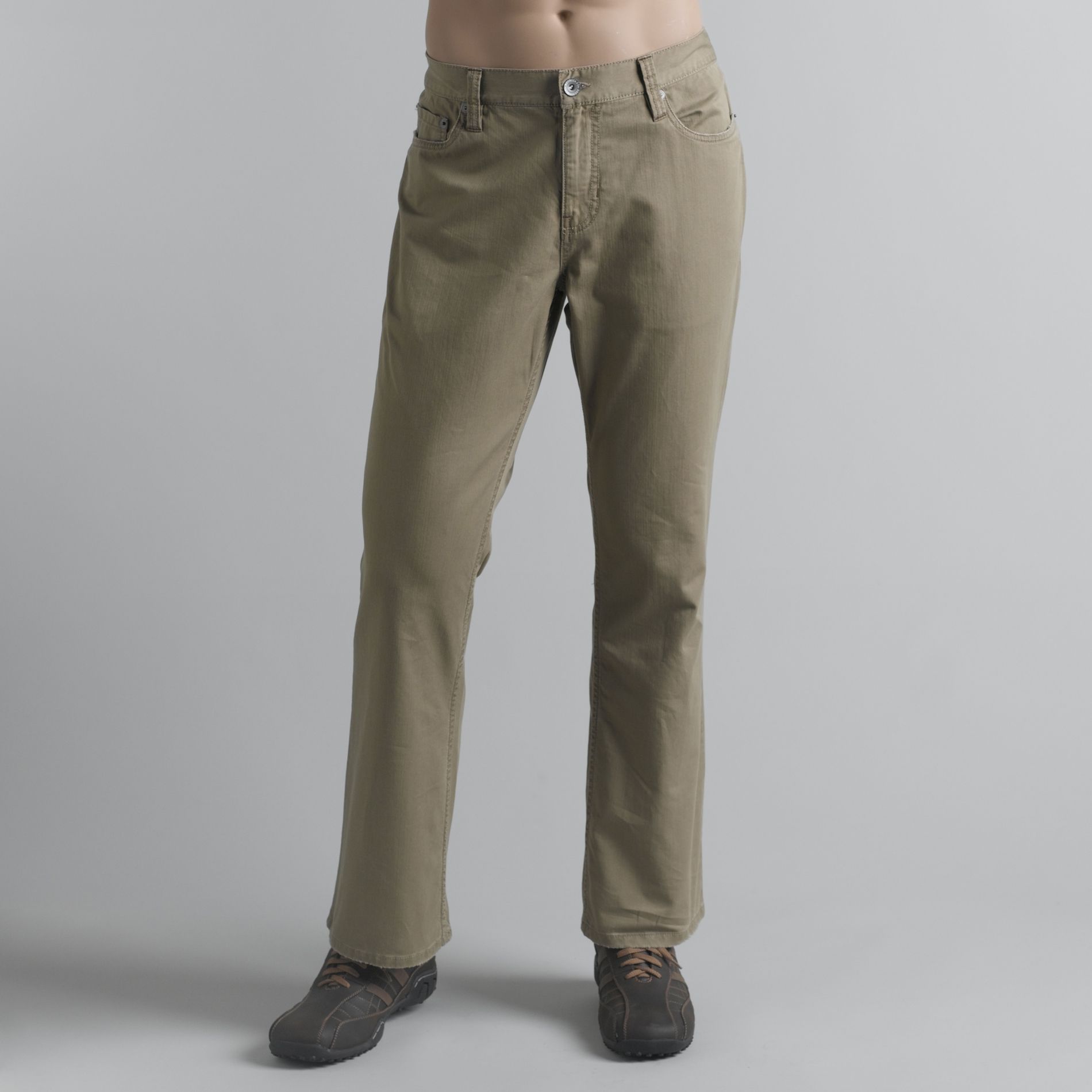 Roebuck & Co. Men's Slim Straight Leg Slacks at mygofer.com