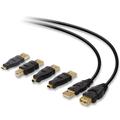 USB 5-N-1 Cable Kit with Adapters, 16 ft.