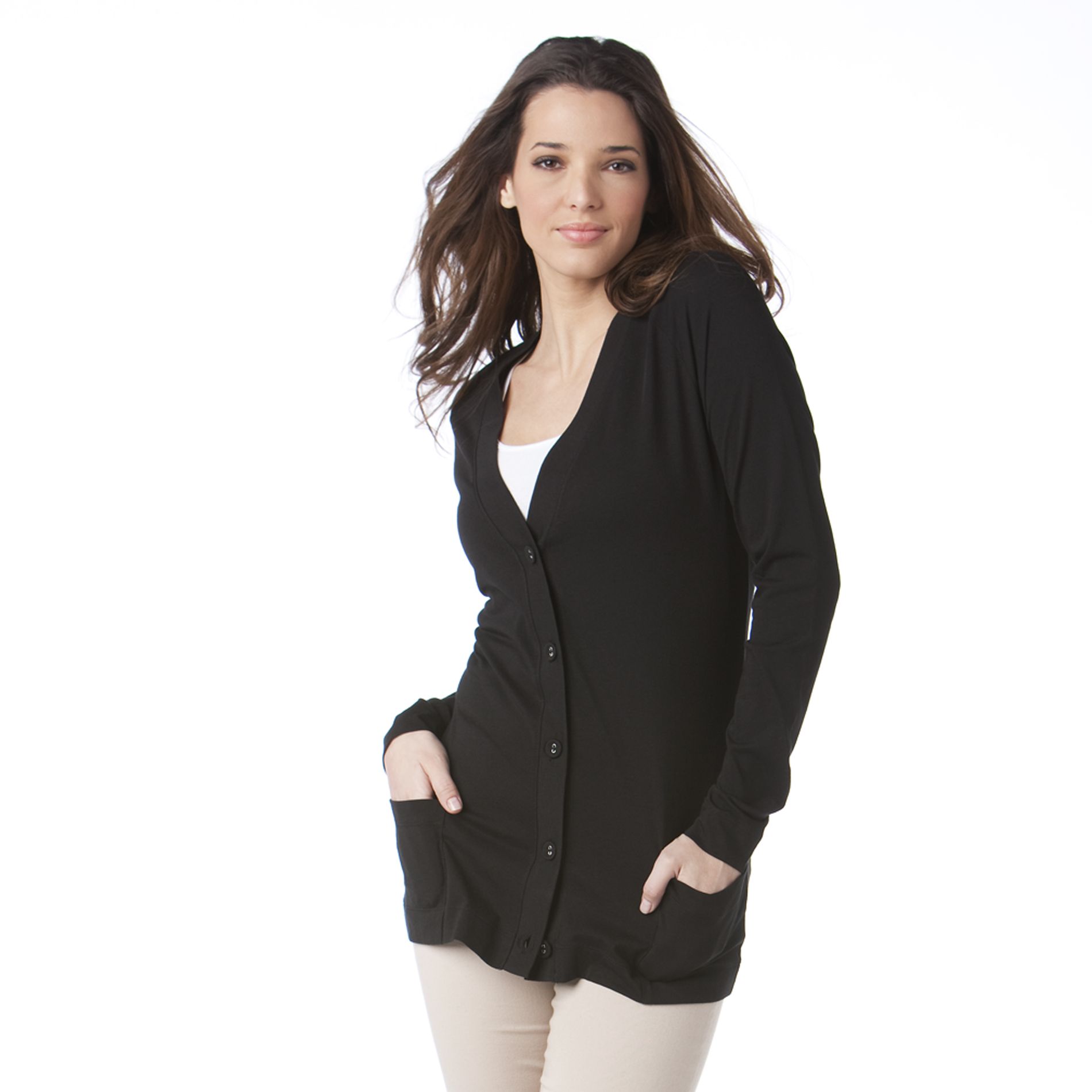UK Style by French Connection Women's Pocket Cardigan at Sears.com
