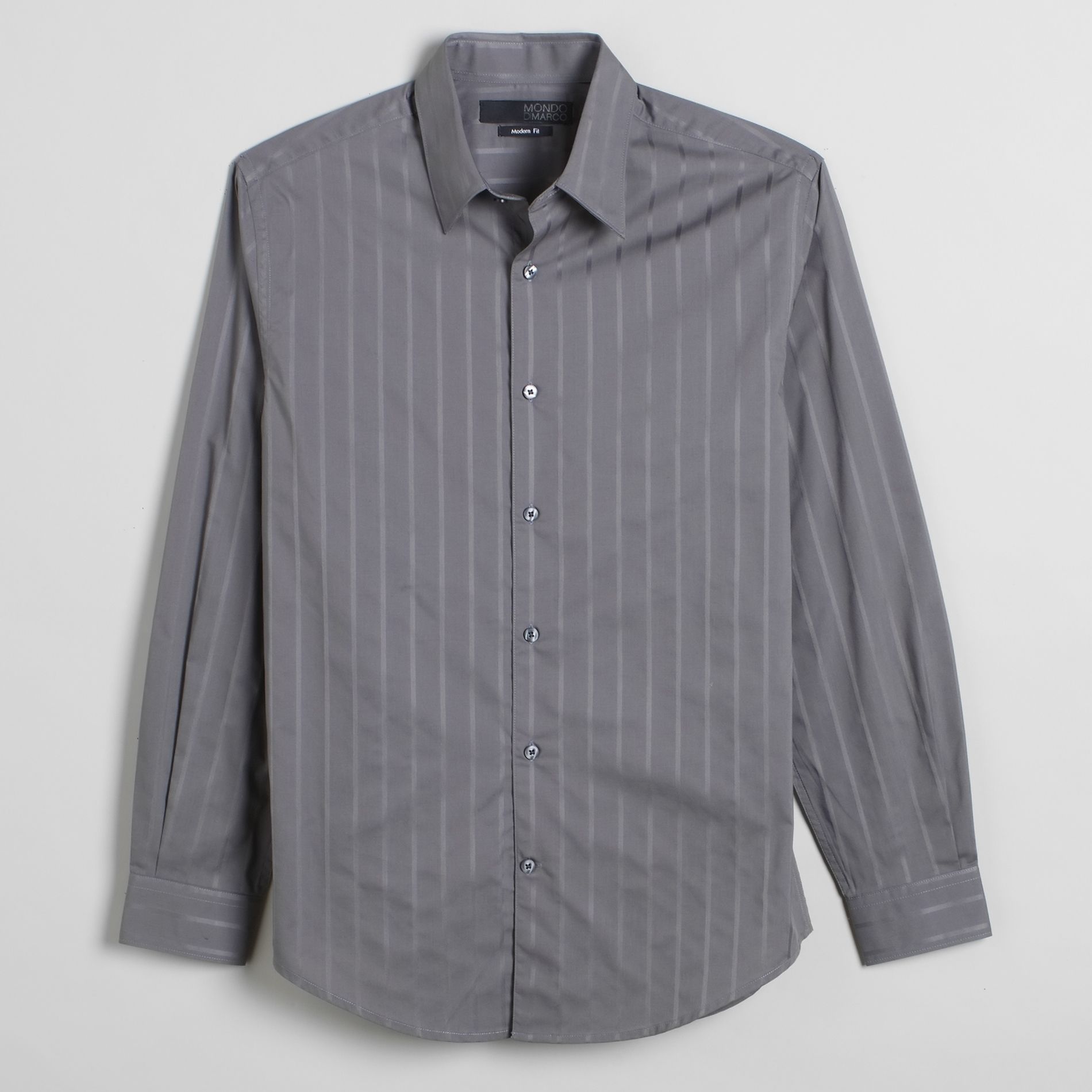 John Henry Men's Dress Shirt Satin Stripe Shop Your Way Online